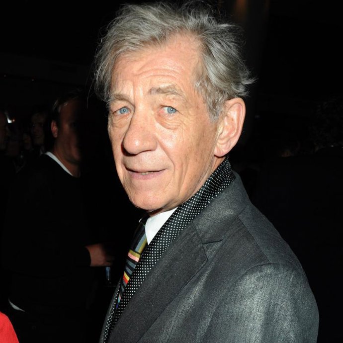 El actor inglés Ian McKellen