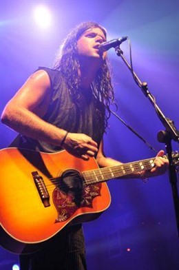 El cantante de La Fuga, Rulo