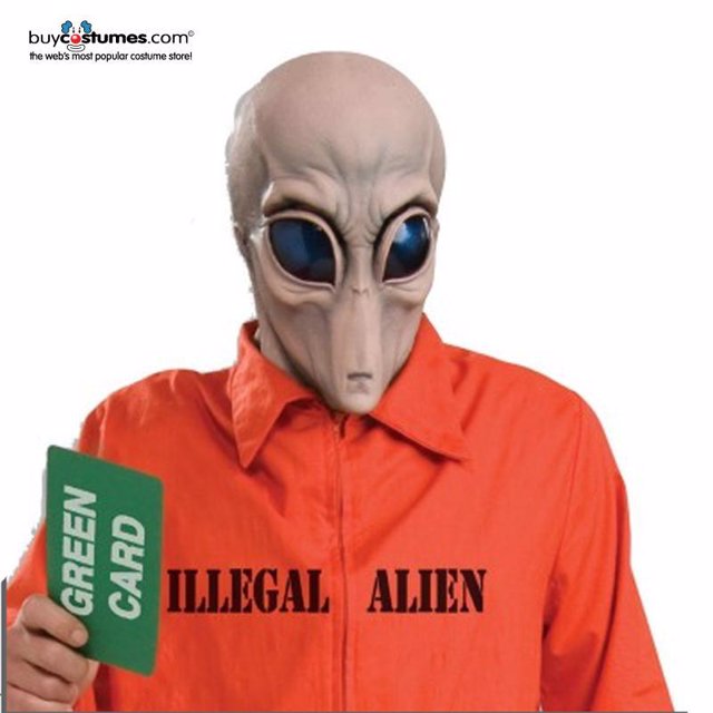 Venta Internacional- Máscara De Halloween Alien