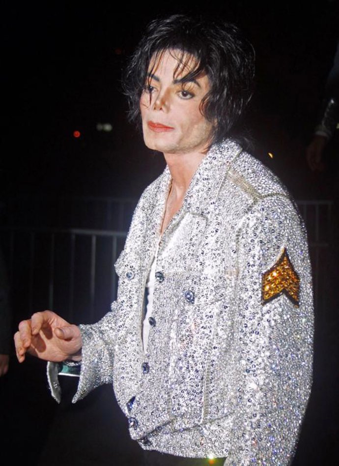 El cantante Michael Jackson