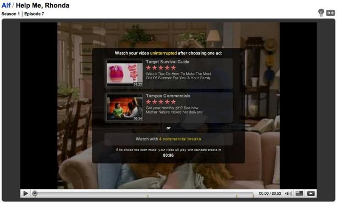 Anuncios a la carta en YouTube