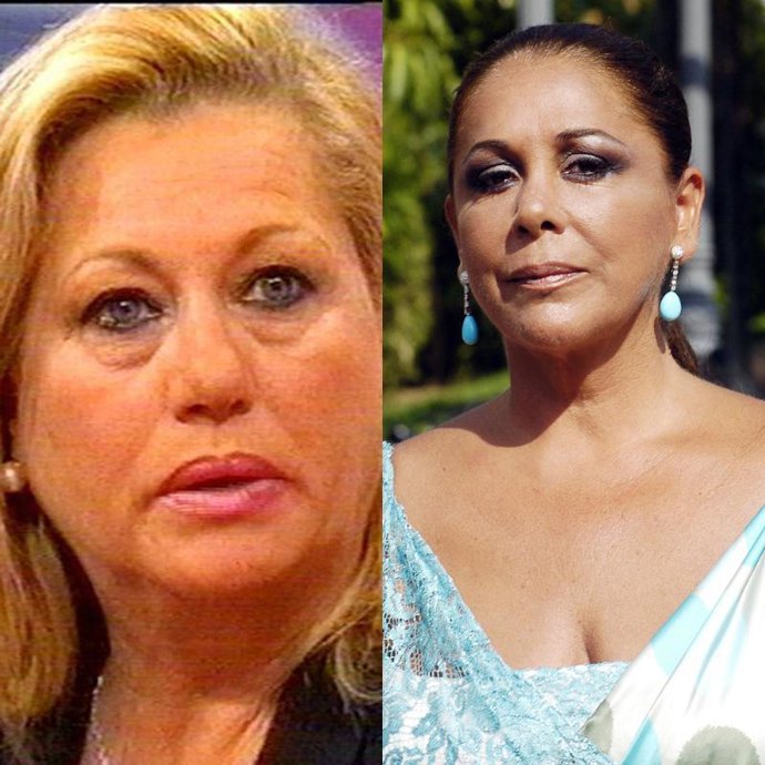 Mayte Zaldívar e Isabel Pantoja