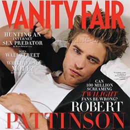 El actor Robert Pattinson, portada de Vanity Fair