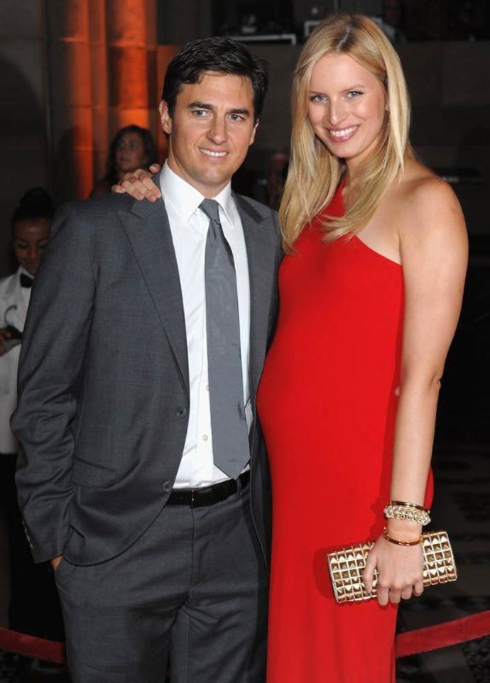 La modelo Karolina Kurkova y su prometido Archie Drury