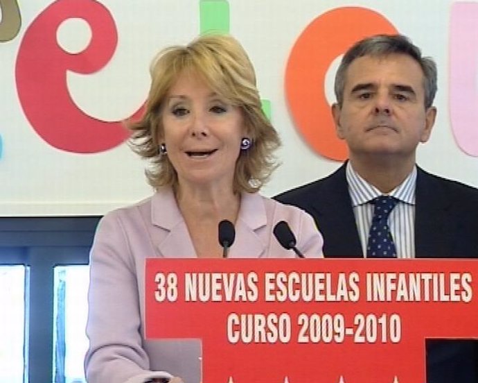 Presidenta de la Comunidad de Madrid, Esperanza Aguirre