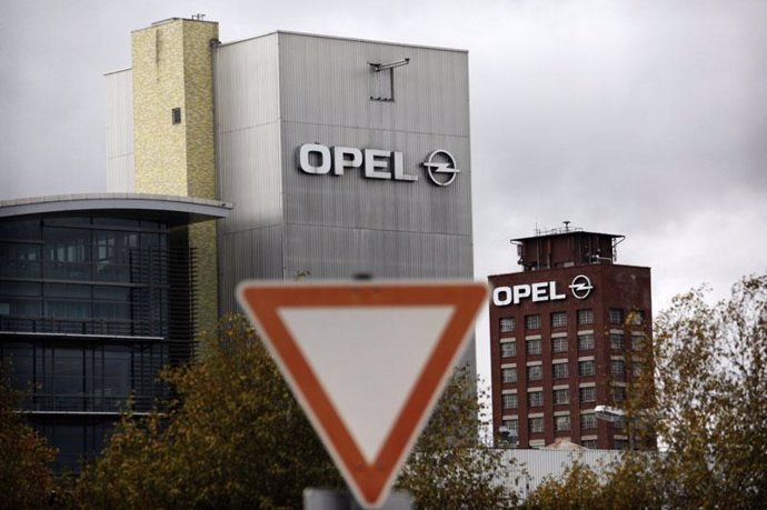 Plano general de la fábrica Opel