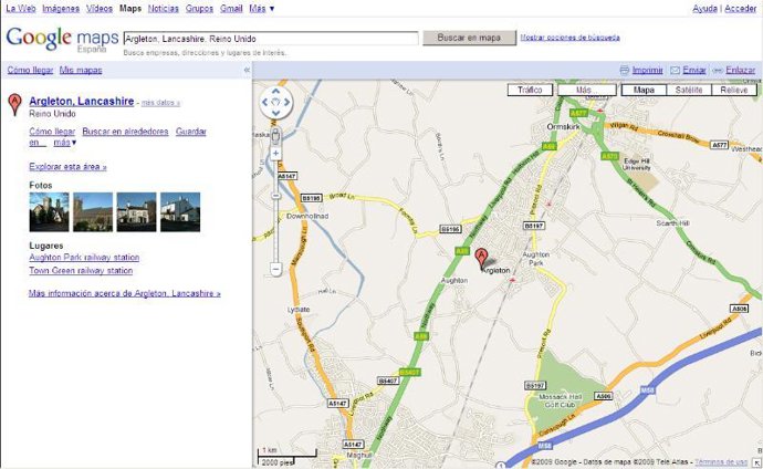 Ciudad fantasma google