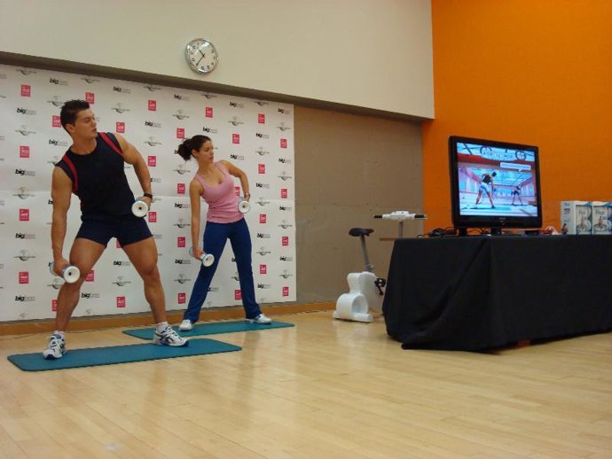 Presentación de My body coach y Cyberbike en Madrid