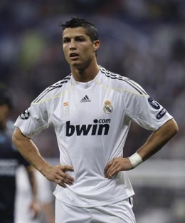 Jugador del Real Madrid Cristiano Ronaldo