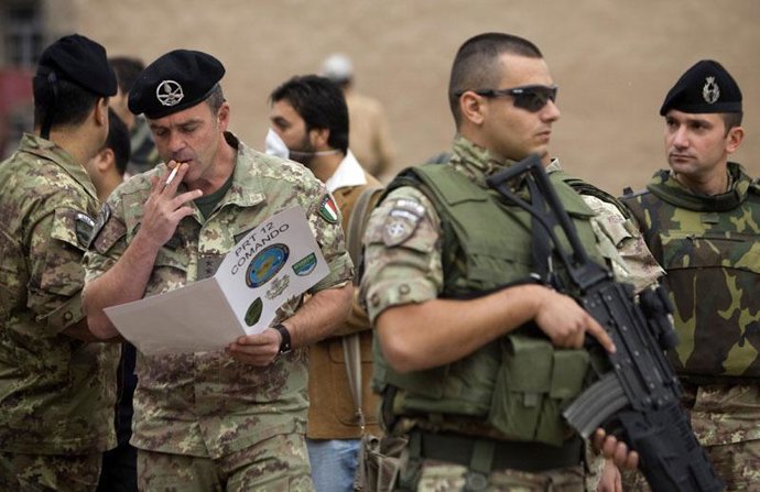 Soldados de la ONU en Afganistán