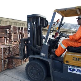 Industria, mercancía, importación, exportación