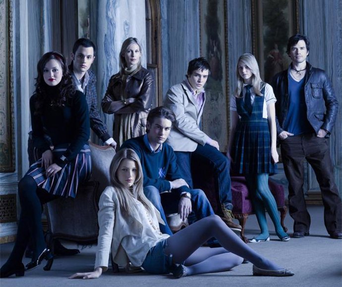 El reparto de la serie estadounidense de Cuatro Gossip Girl