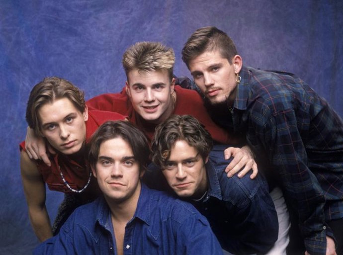 El grupo británico Take That en 1993