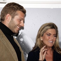 El modelo polaco Darek y su novia Susana Uribarri