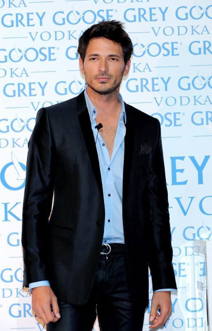 El modelo Andrés Velencoso