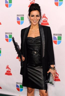 La cantante Bebe en los premios 'Grammy Latinos'