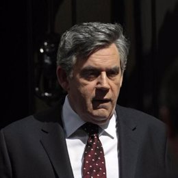 El primer ministro británico Gordon Brown