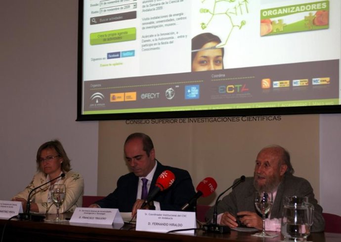 Presentación de La Semana de la Ciencia