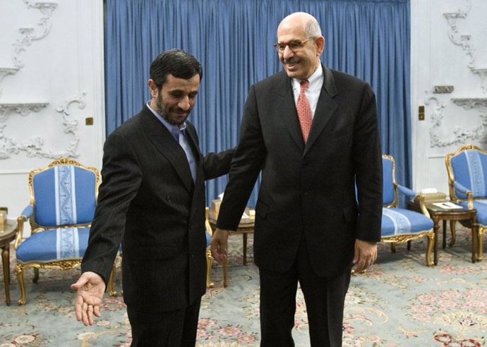 ElBaradei se reúne con Ahmadineyad
