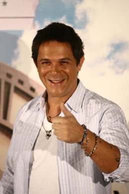 El cantante Alejandro Sanz