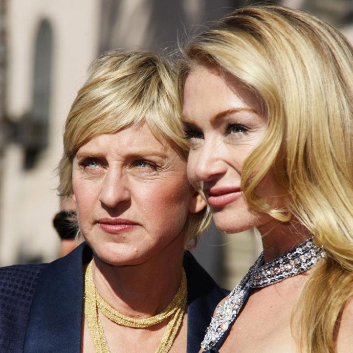Ellen DeGeneres declara su amor en el programa de Oprah