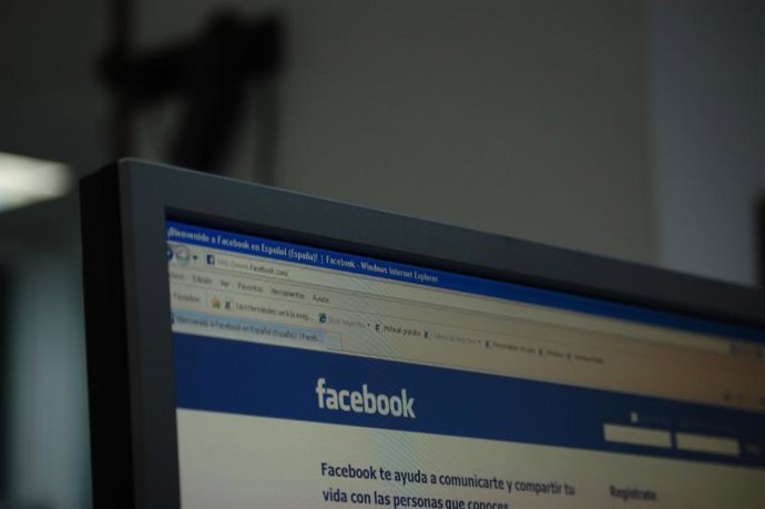 Pantalla de Facebook