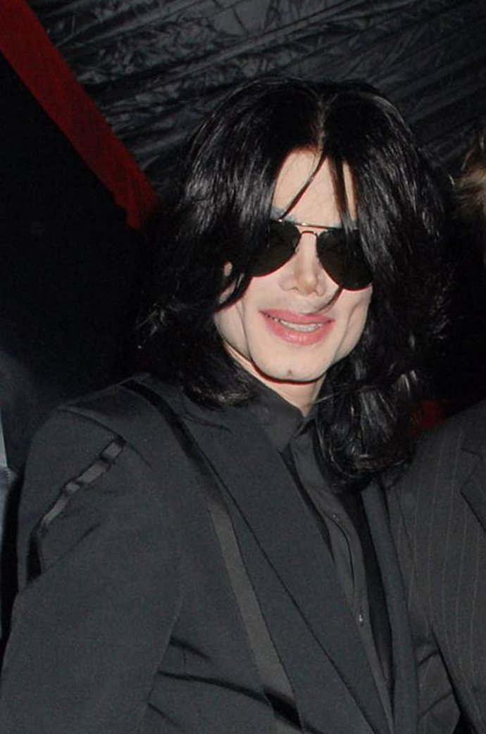 El cantante Michael Jackson
