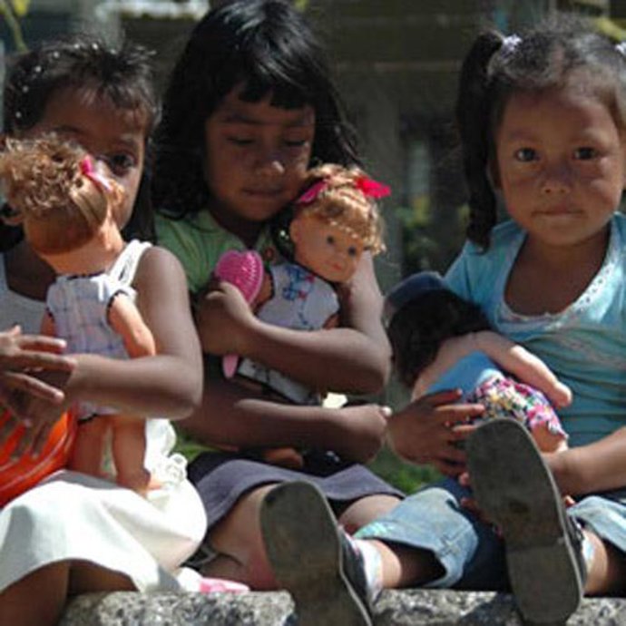 Niñas jugando