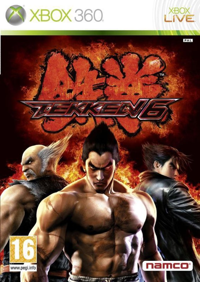Portada de Tekken 6 para Xbox 360