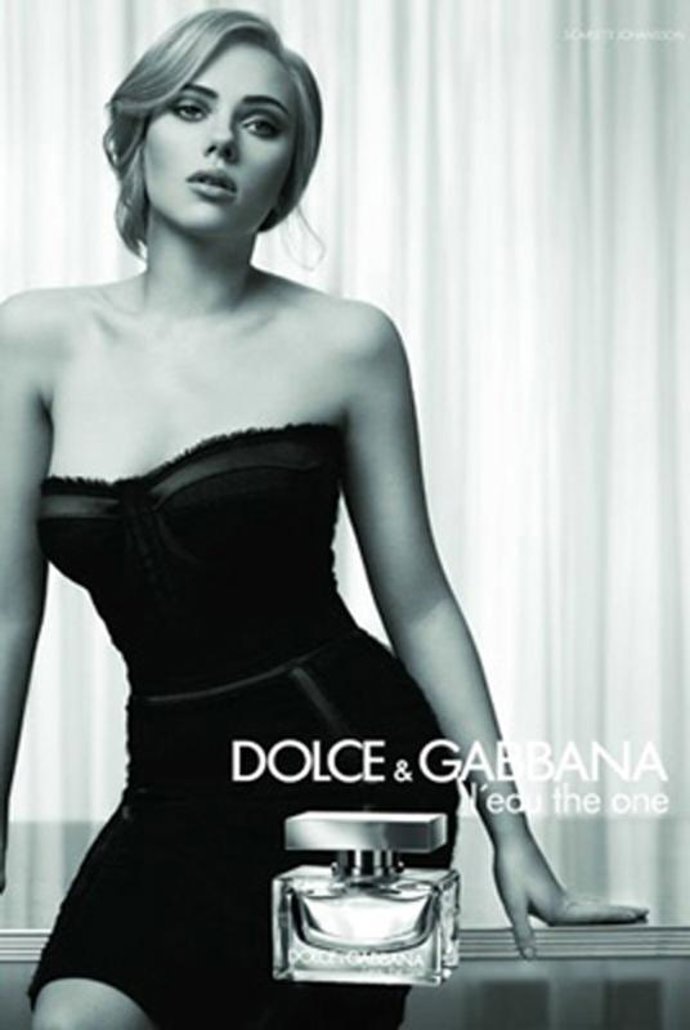 Scarlett Johansson para 'L'eau the one'