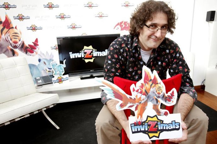 El desarrollador jefe de Novarama y responsable de inviZimals Daniel Sánchez-Cre