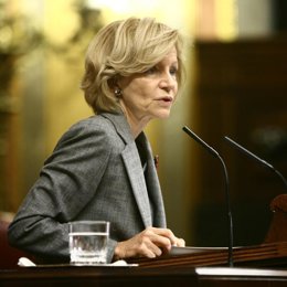 Ministra de economía, Elena Salgado