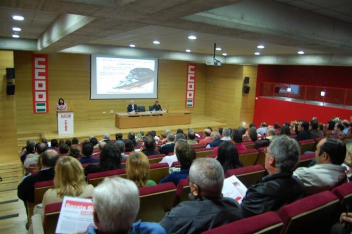 Reunión de delegados de CCOO en Granada
