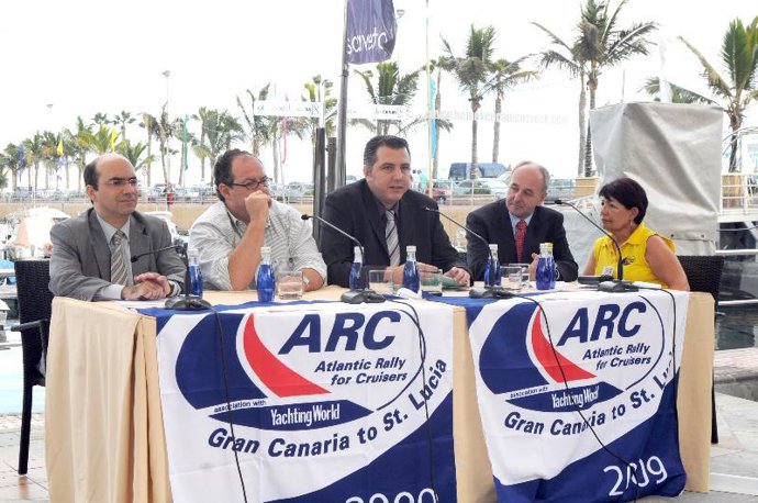 Momento de la rueda de prensa de la presentación de la ARC