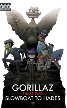Portada de un disco de la banda animada Gorillaz