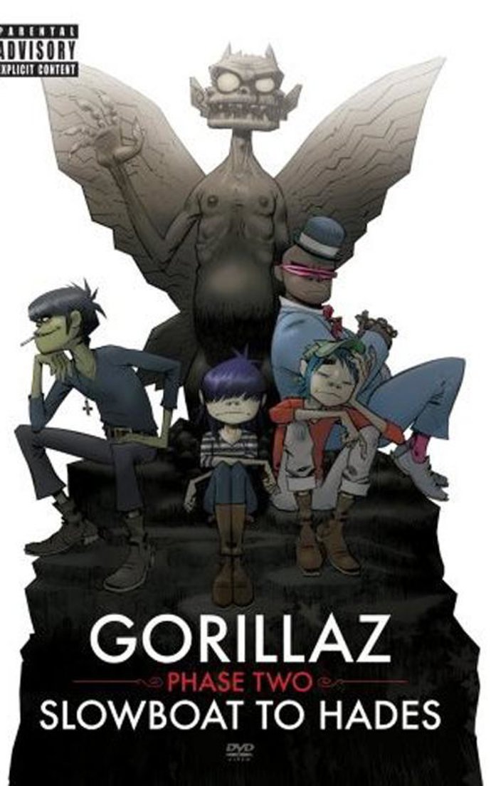 Portada de un disco de la banda animada Gorillaz