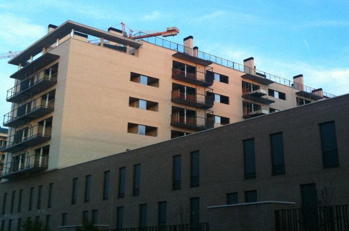 Plano general de viviendas de nueva construcción