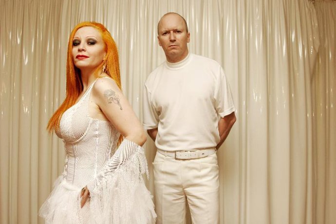 Alaska y Nacho Canut, hoy en Madrid.