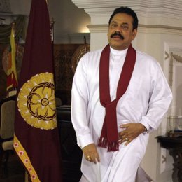 Presidente de Sri Lanka, Mahinda Rajapaksa