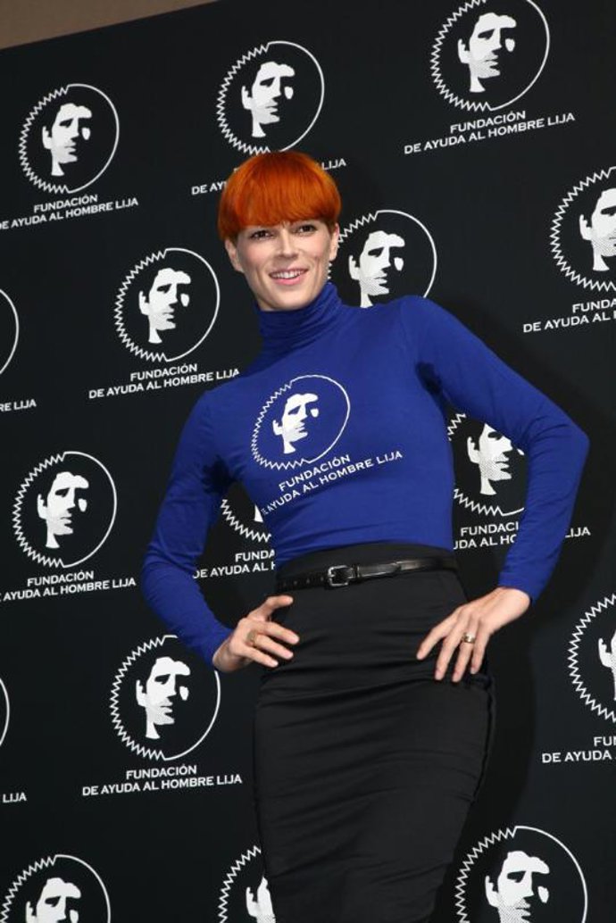 La modelo, cantante y actriz Bimba Bosé