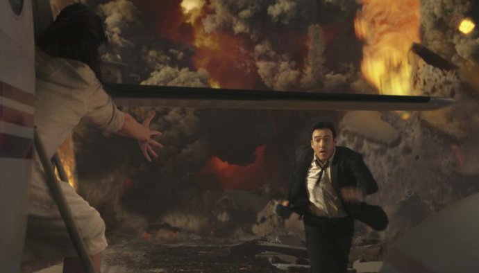 John Cusak en la película 2012