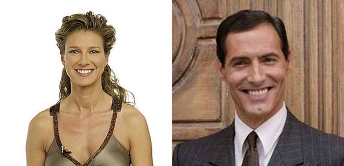 Anne Igartiburu y Manuel Bandera