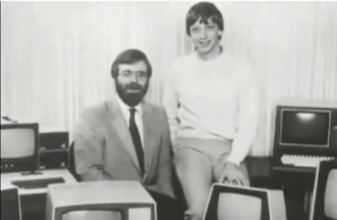 Paul Allen Bill Gates, mediados 70