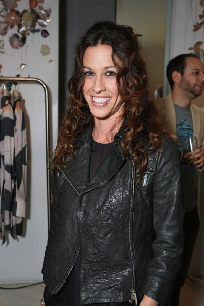 La cantante canadiense Alanis Morissette