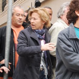 Celia Estalrich, viuda del alcalde de Fago
