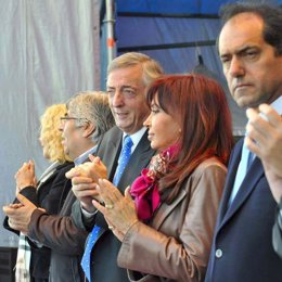 Cristina y Néstor Kirchner