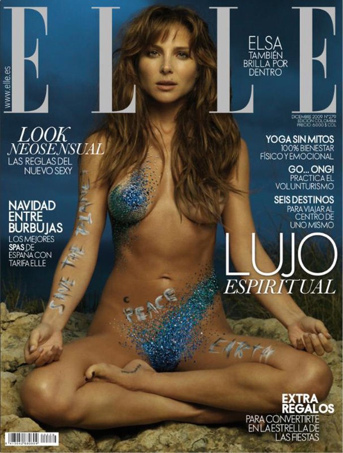 Elsa Pataky para la revista 'Elle'