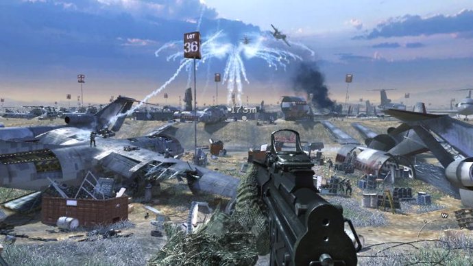 Pantalla de Call of Duty Modern Warfare 2