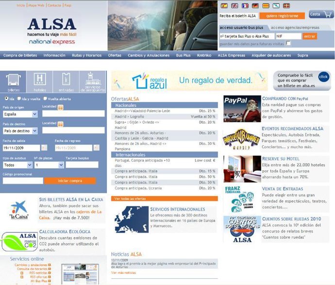 Web de Alsa