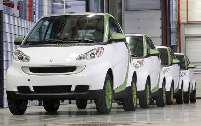 Versión eléctrica del Smart 'fortwo'